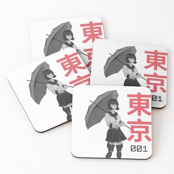Item preview, Anime Cyberpunk Girl Aesthetic Umbrella designed and sold by patrick10reyes.