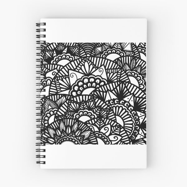 Item preview, black and white doodle designed and sold by annimandala08.