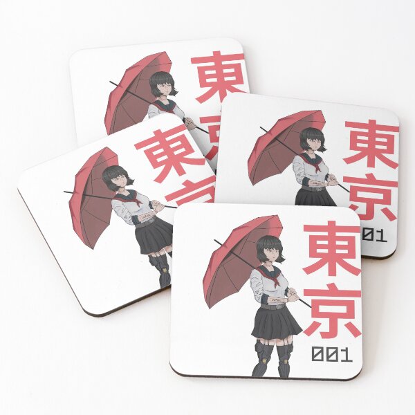 Item preview, Anime Cyberpunk Girl Aesthetic Umbrella Colored designed and sold by patrick10reyes.