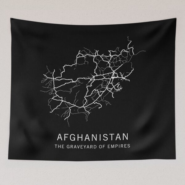 Artikelvorschau, Afghanistan Road Map entworfen und verkauft von clarkstpress.
