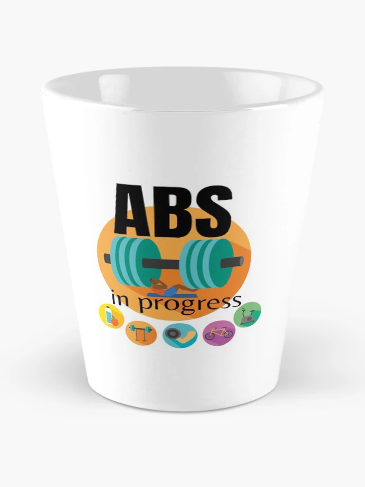 Thumbnail 2 of 4, Coffee Mug, Abs In Progress designed and sold by Perfect For You.