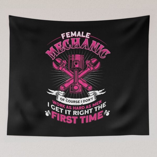 Item preview, Female Mechanic Funny Quote designed and sold by BLake77777.