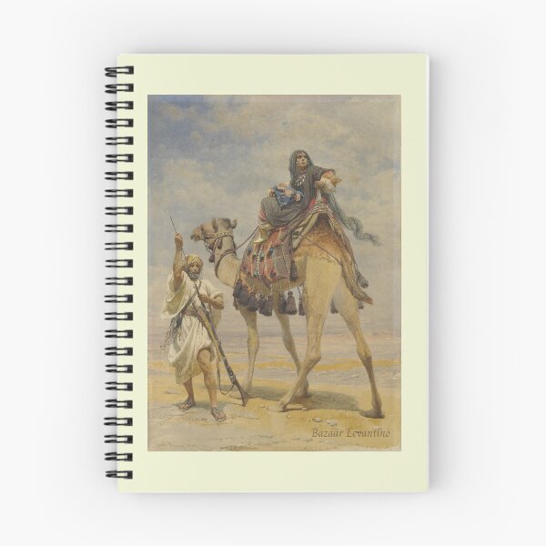 Item preview, Bedouin Woman On A Camel, 1864 - Carl Haag designed and sold by BazaarLevantino.