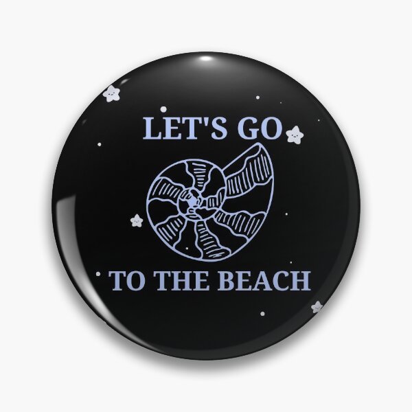 Item preview, Let's Go To The Beach! - simple blue shell designed and sold by GLwithUs.
