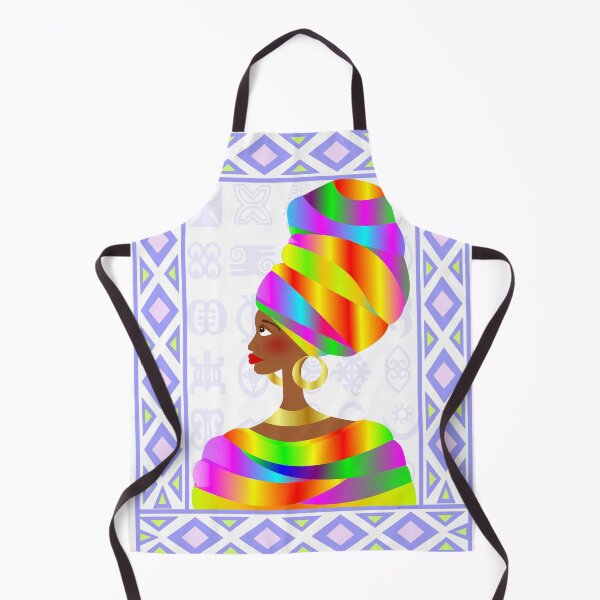 Item preview, Colorful african woman BooPooBeeDoo designed and sold by BooPooBeeDooArt.