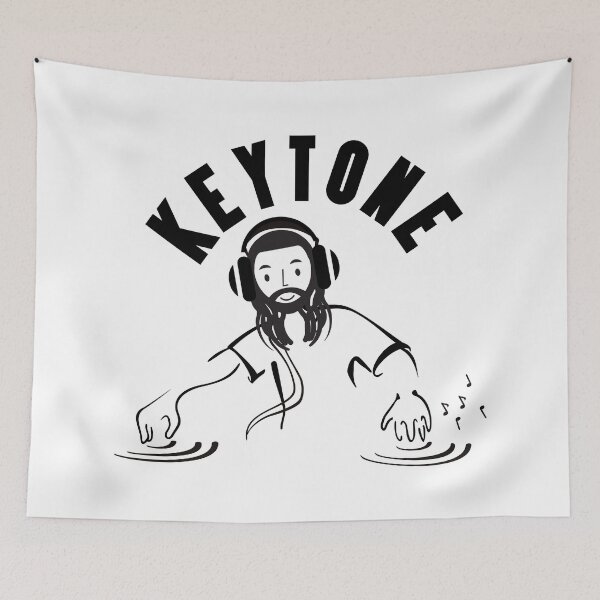 Item preview, Keytone, DJ Keytone, DJ, Music, Music Is Life designed and sold by ladylaughprints.