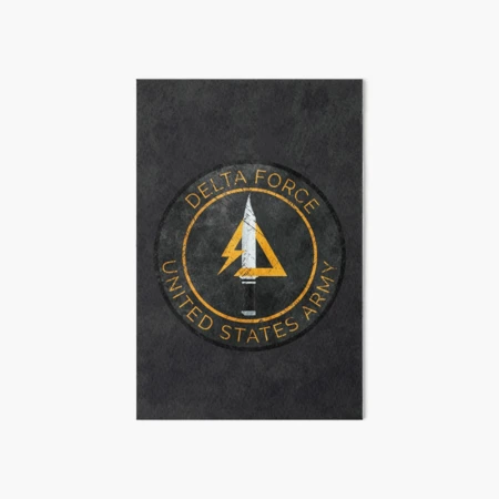 Delta Force Vintage Insignia | Art Board Print