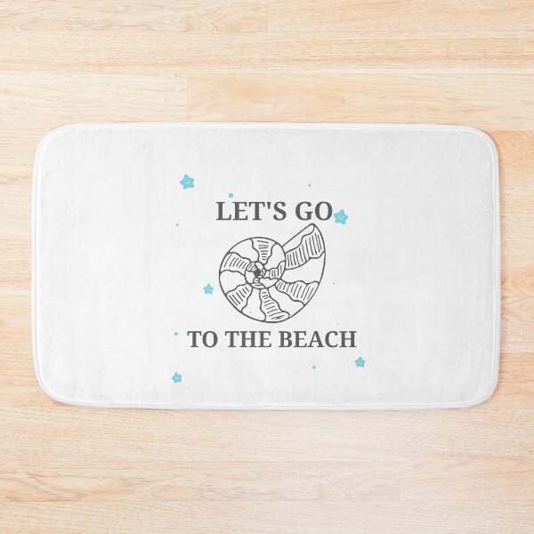 Item preview, Let's Go To The Beach! - simple blue shell designed and sold by GLwithUs.