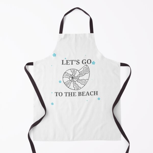 Item preview, Let's Go To The Beach! - simple blue shell designed and sold by GLwithUs.