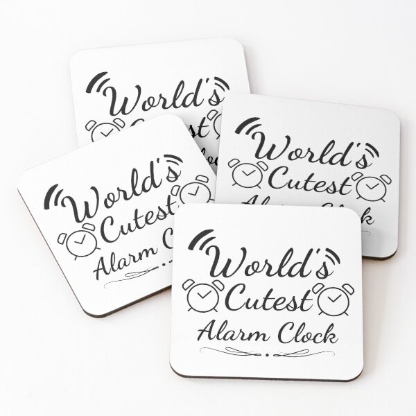 Item preview, World's Cutest Alarm Funny Baby designed and sold by CuteLovelyDesigns.