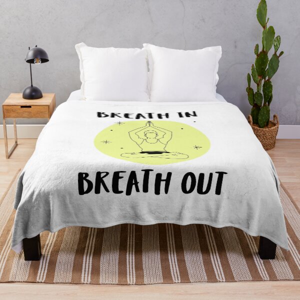 Item preview, Breath In Breath Out - hombre sencillo haciendo yoga designed and sold by GLwithUs.