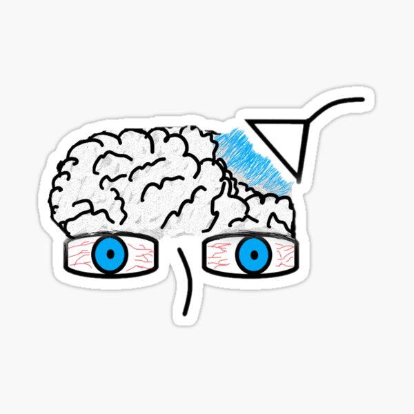 "Shower Thoughts " Sticker by petermccann07 Redbubble