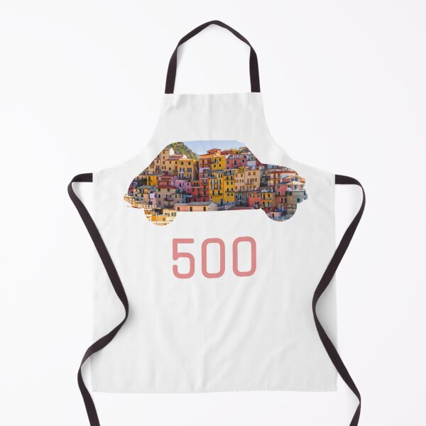 Item preview, Vintage Fiat 500,Italian village pink scene designed and sold by MiloHarris.
