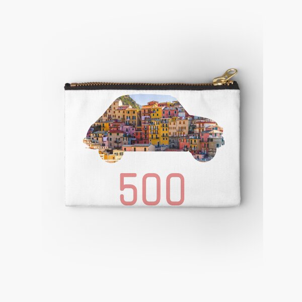 Item preview, Vintage Fiat 500,Italian village pink scene designed and sold by MiloHarris.