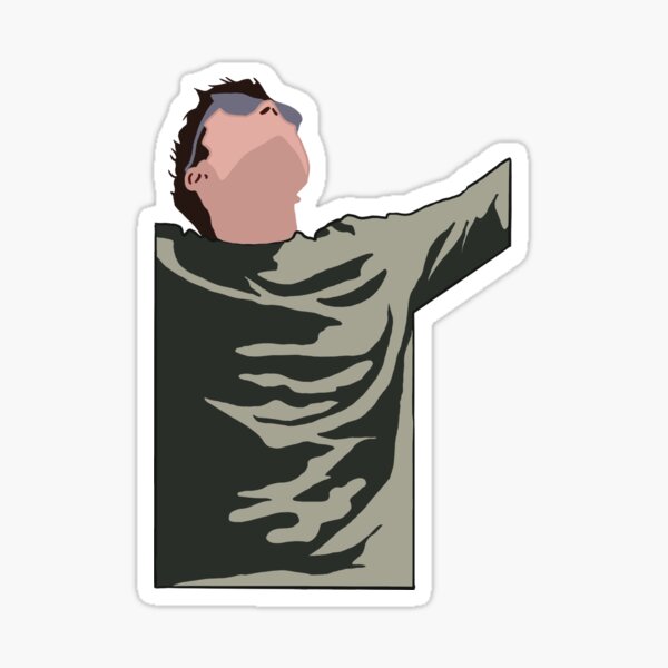 Sebastian Stan - Hungry Eyes Sticker