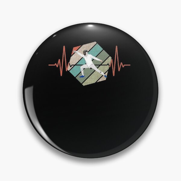 Item preview, Fencing Heartbeat designed and sold by BLake77777.