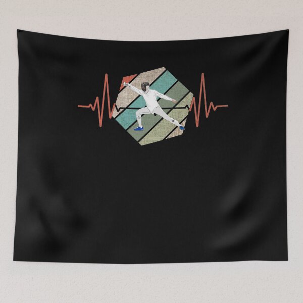 Item preview, Fencing Heartbeat designed and sold by BLake77777.