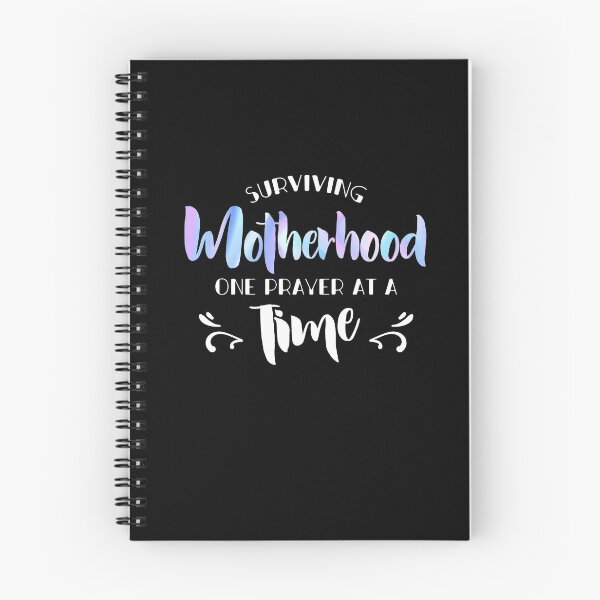 Item preview, Surviving Motherhood One Prayer At A Time Funny Saying designed and sold by Dressed For  Duty.