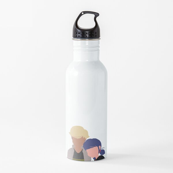 "just friends" resting their eyes sticker Water Bottle