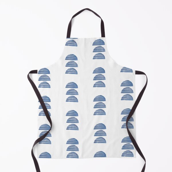 Item preview, Periwinkle Blue Semi-Circles designed and sold by LauraKozdra.