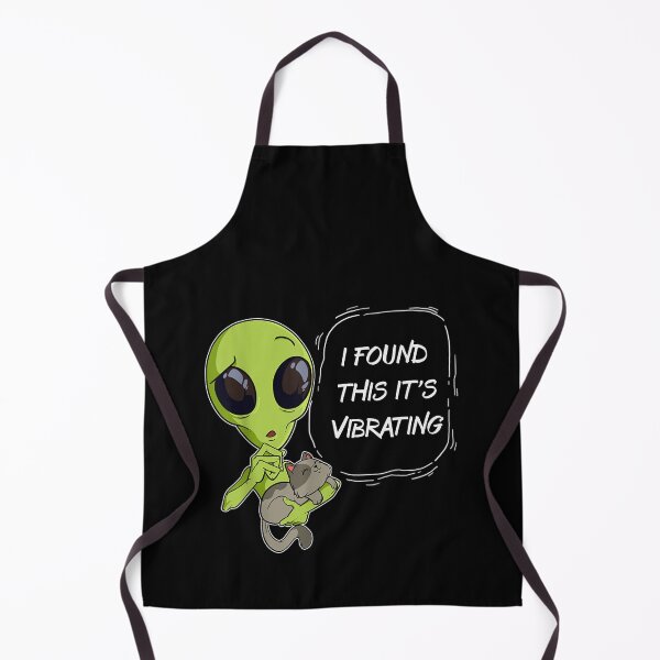 Item preview, I Found This It's Vibrating Funny Alien and Cat Vintage Gift designed and sold by HURLEYS.
