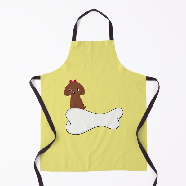 Item preview, Cute Red Toy Poodle Apricot Toy Poodle designed and sold by Cat N' Doodles.