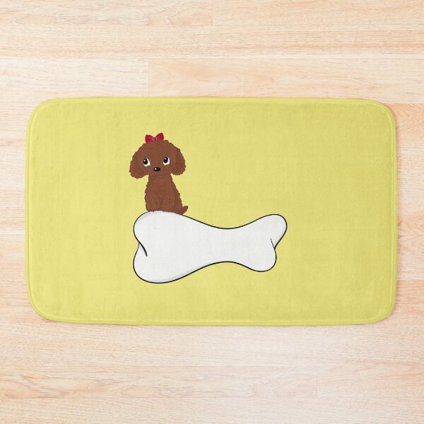 Item preview, Cute Red Toy Poodle Apricot Toy Poodle designed and sold by Cat N' Doodles.