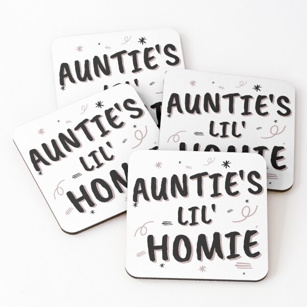 Item preview, Auntie's Lil Homie Funny & Cute Aunt Baby Gift designed and sold by CuteLovelyDesigns.