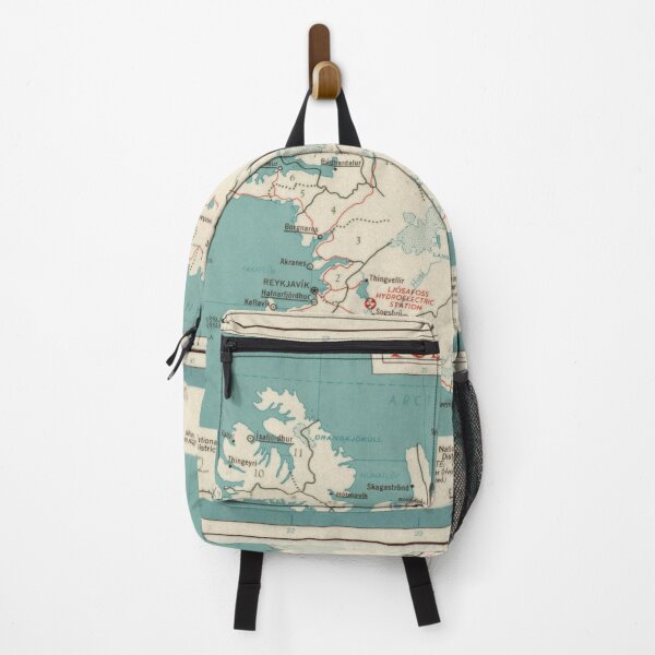 Item preview, Map of Iceland (circa 1958) designed and sold by allhistory.