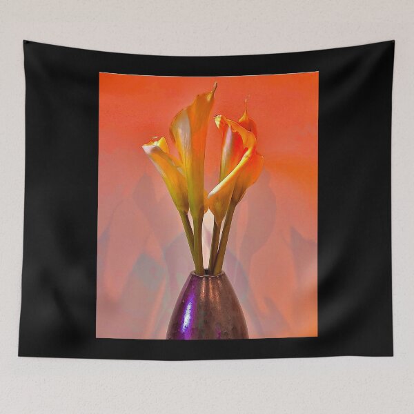 Item preview, FOUR CALLA LILIES by Jase Michael 2021 designed and sold by solariogallery.