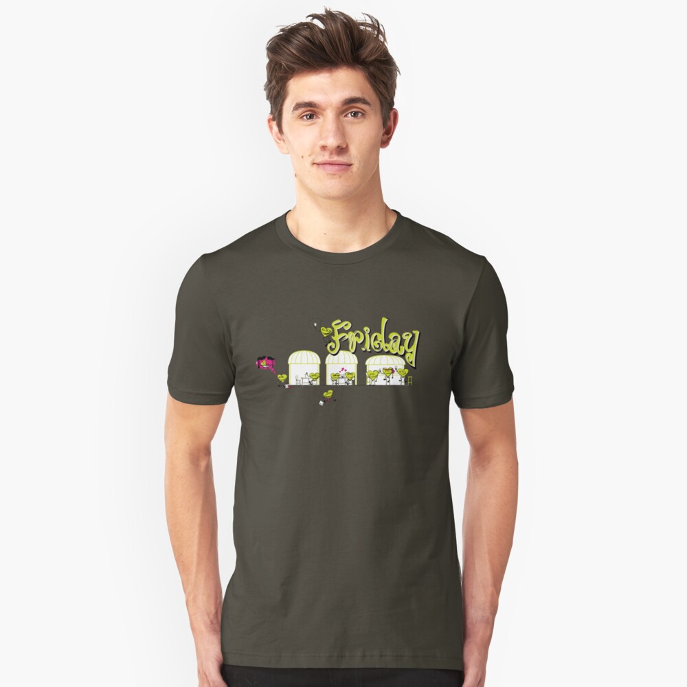 Days of the week - Friday Slim Fit T-Shirt