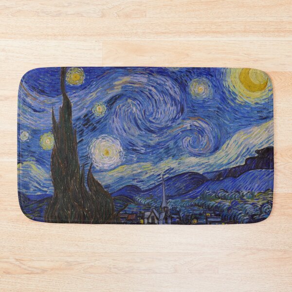 Item preview, The Starry Night by Vincent van Gogh (1889) designed and sold by allhistory.