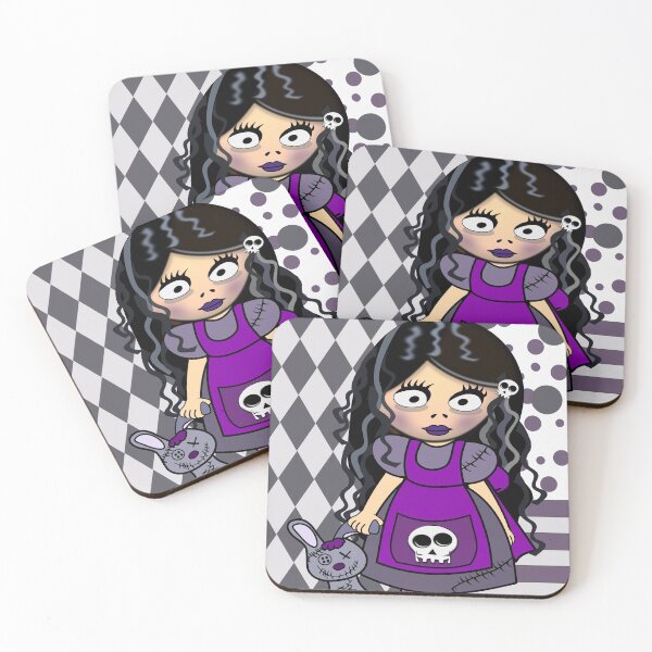 Item preview, Purple gothic BooPooBeeDoo designed and sold by BooPooBeeDooArt.