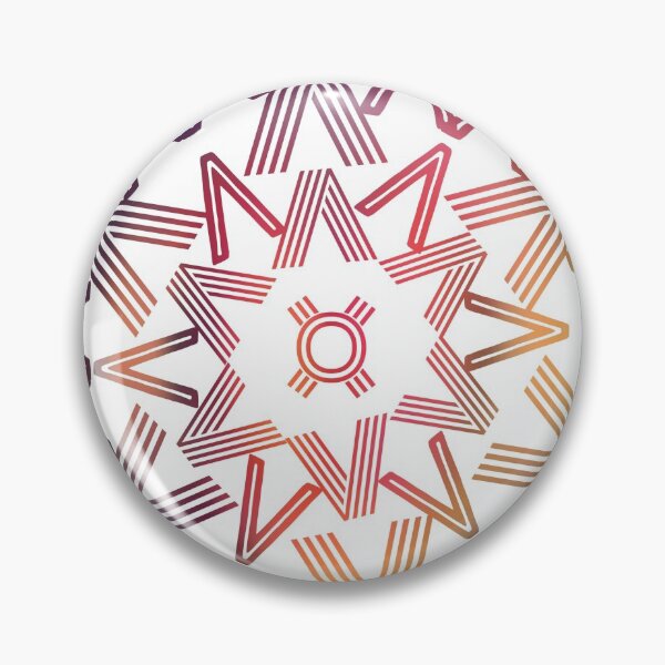 Item preview, Rainbow Spikes Mandala  designed and sold by Designs By YL.
