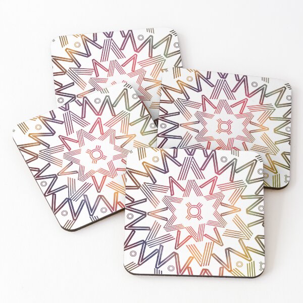 Item preview, Rainbow Spikes Mandala  designed and sold by Designs By YL.
