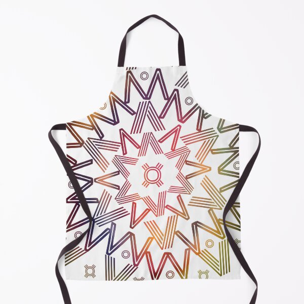 Item preview, Rainbow Spikes Mandala designed and sold by Designs By YL.