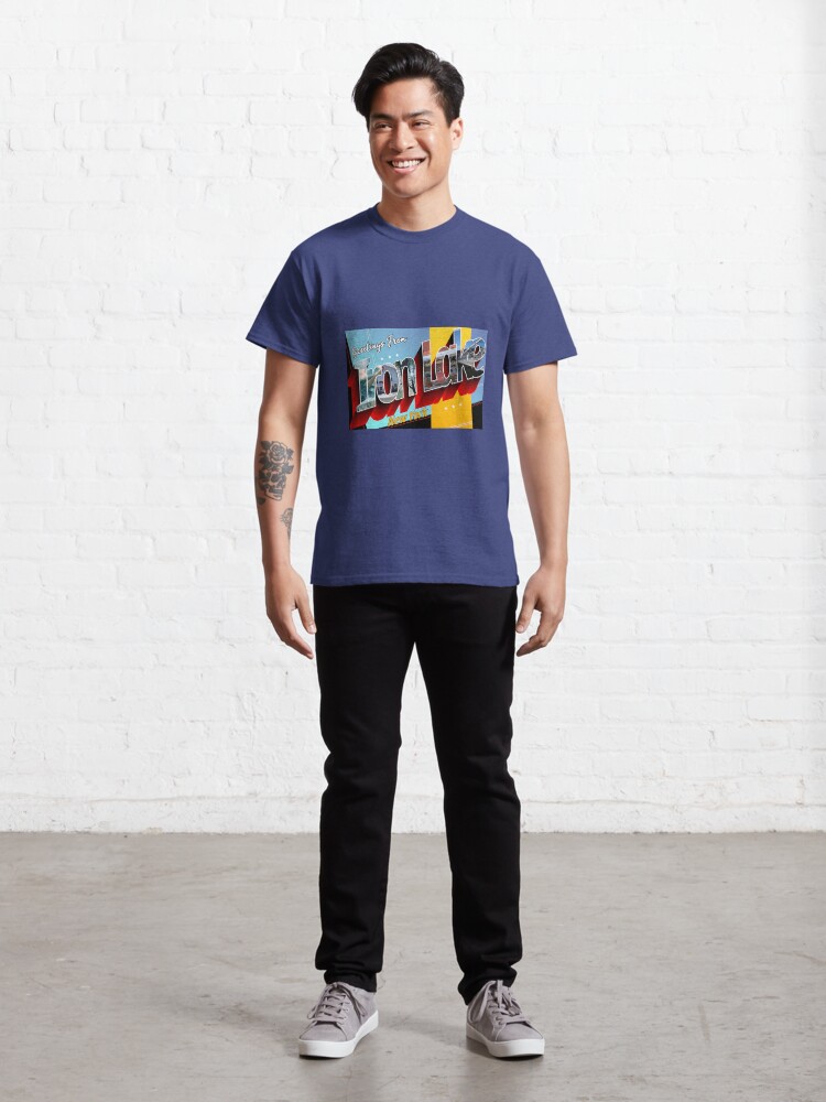 Alternate view of Greetings From Iron Lake New York - Dexter Morgan Classic T-Shirt