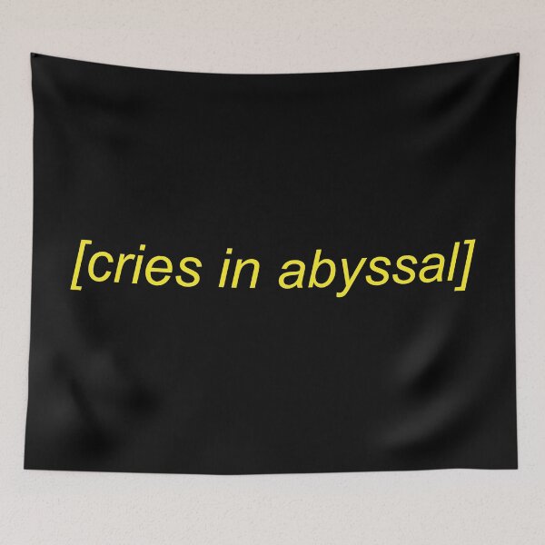 Item preview, Cries In Abyssal designed and sold by Sour Soul.