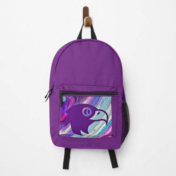 Item preview, A purple eagle icon on colorful square shape background designed and sold by FCEalin.