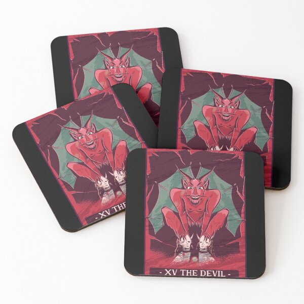 Item preview, Tarot Card Illustration - XV The Devil - Magic Occult Graphic  designed and sold by MoTeesMo.