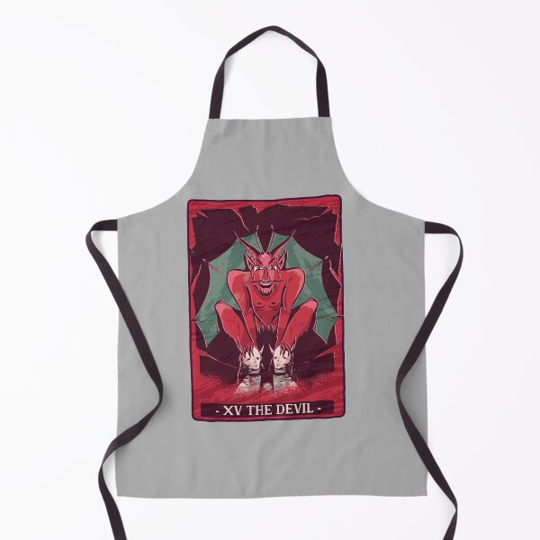 Item preview, Tarot Card Illustration - XV The Devil - Magic Occult Graphic designed and sold by MoTeesMo.