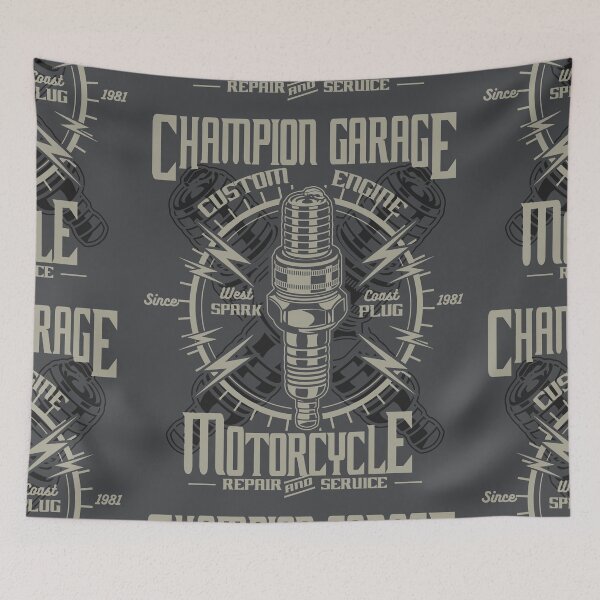 Item preview, Champion Garage Motorcycle designed and sold by lunegreiros.