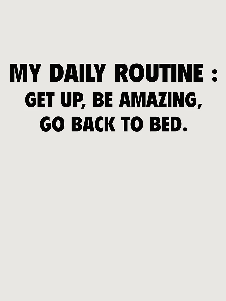 Thumbnail 6 of 6, Premium Oversized Hoodie, My Daily Routine designed and sold by DesignFactoryD.