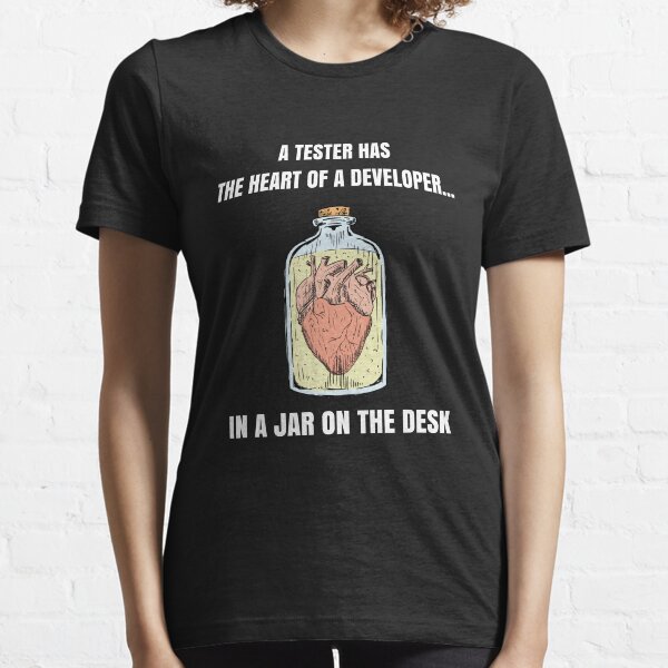 Item preview,  Heart of Developer - Perfect Gift For Software Engineers In Test designed and sold by ProtonProject.