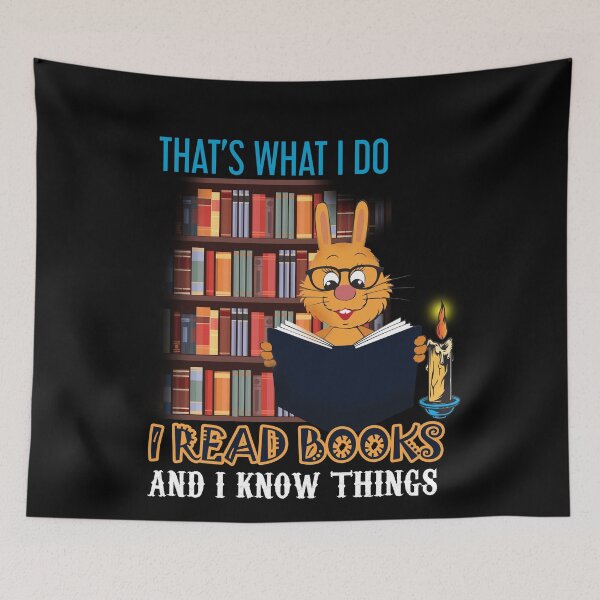 Item preview, Rabbit Reads Books designed and sold by Gravity1206.