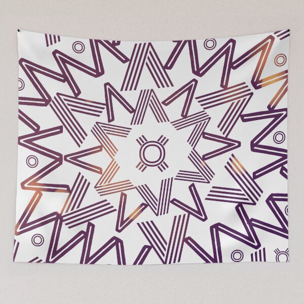 Item preview, Purple Spikes Mandala  designed and sold by Designs By YL.