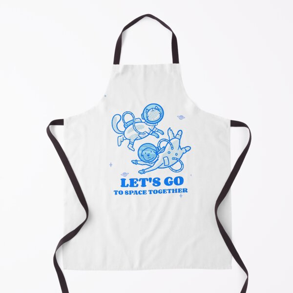 Item preview, Let's Go To Space - astronaut cat & dog in space designed and sold by GLwithUs.