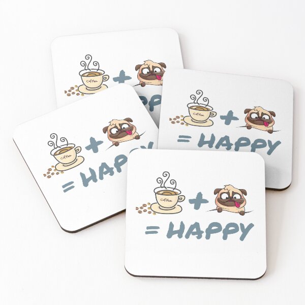 Item preview, Coffee + Dog = Happy designed and sold by RebellionWear.
