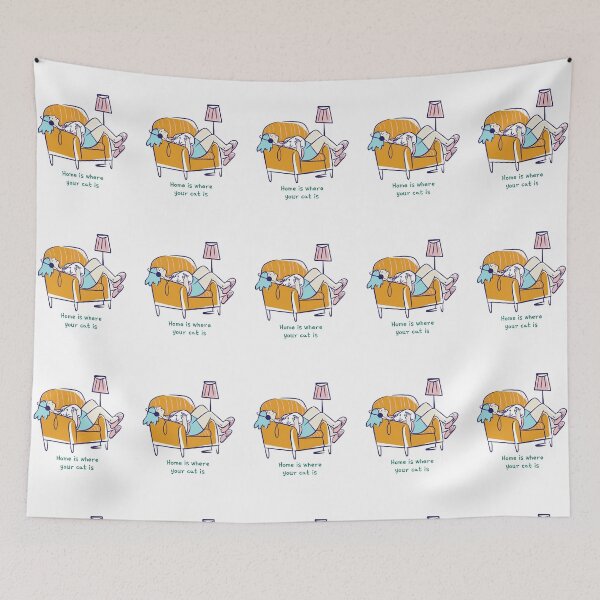 Item preview, home is where your CAT is designed and sold by eness-BK.