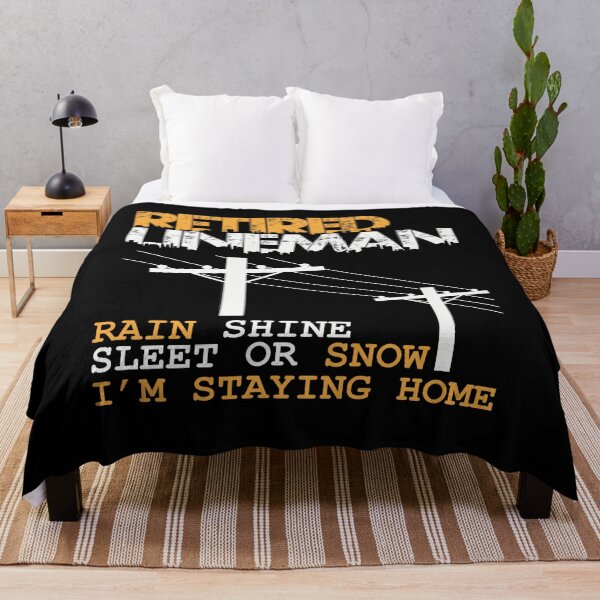 Item preview, retried lineman Funny lineman electrician quotes designed and sold by BrennaEirlys.